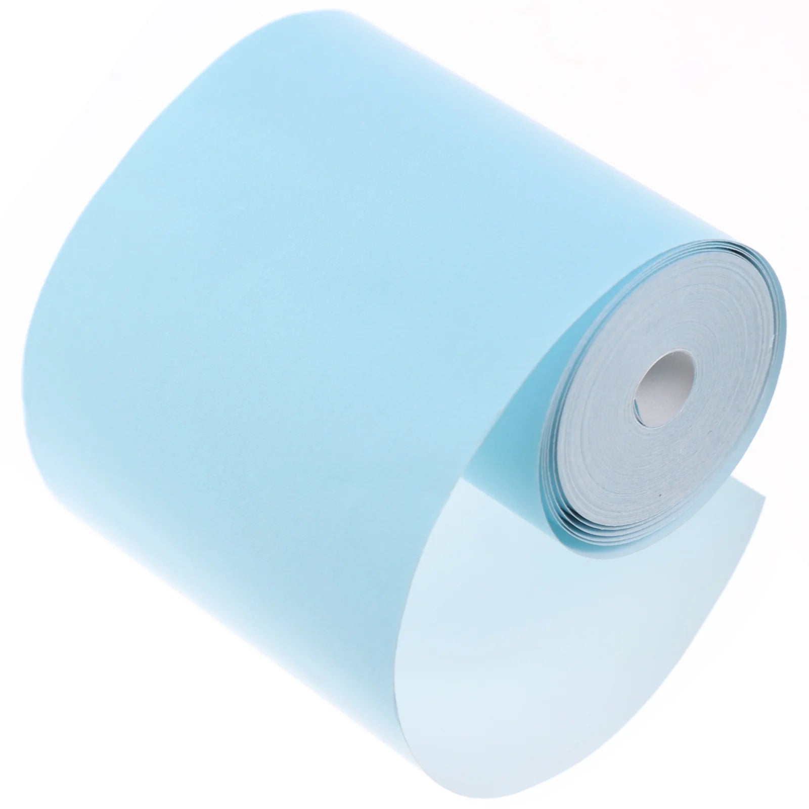 OFFIGAM 4Pcs Assorted Color Thermal Sticker Paper Rolls Resistant to Oil and Water