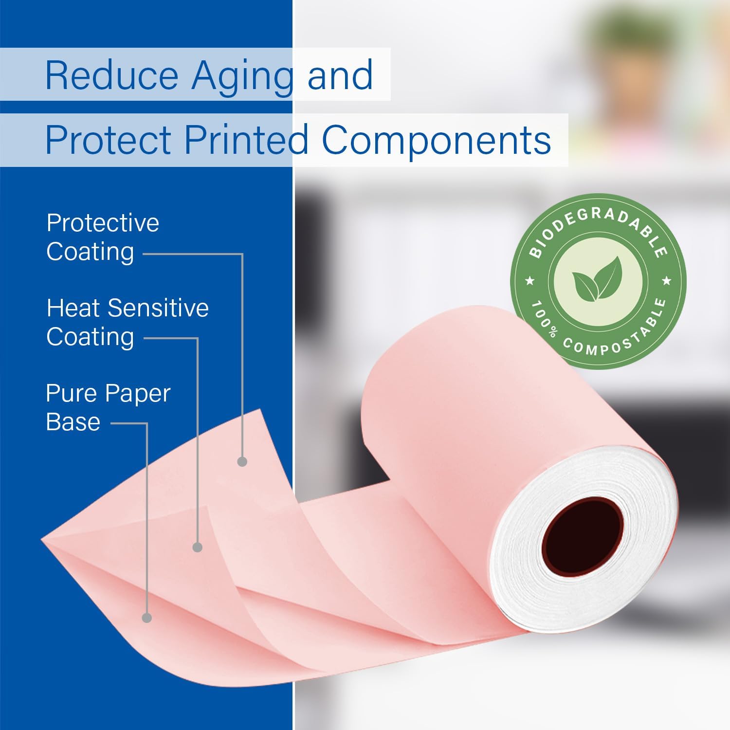 Premium 2.24×0.98 Inches Thermal Paper Rolls – for X5 X6 X7 X15 Photo Mini Printers, Durable Thermal Paper for Crisp, Fast, Reliable Printing in Mini Printers - Colored 3 Rolls